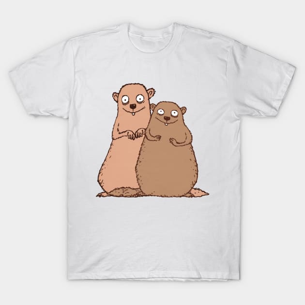 Groundhogs T-Shirt by BessoChicca